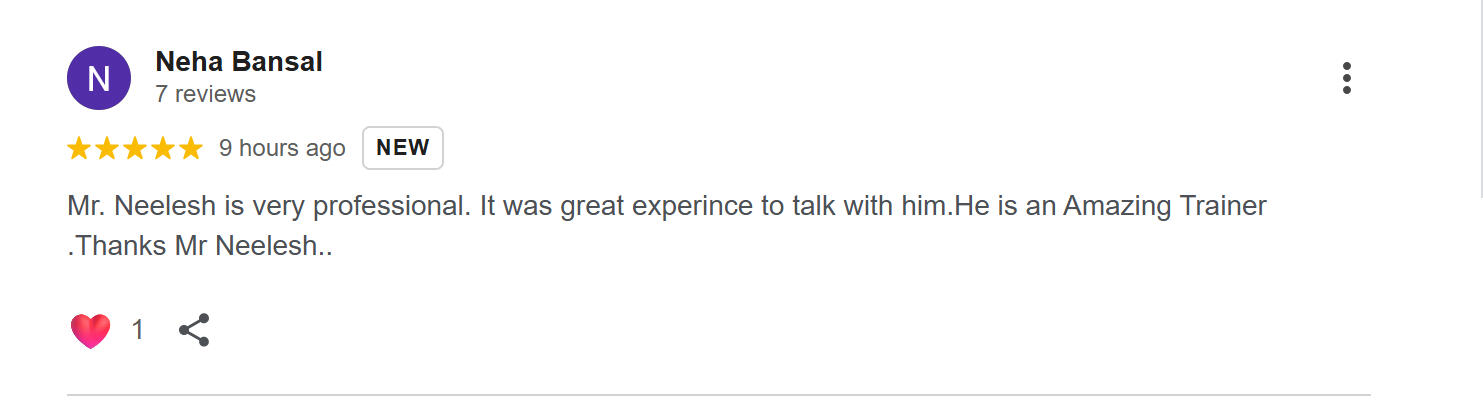 A Mentor You Need: Mr NK